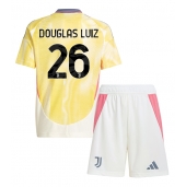 Juventus Douglas Luiz #26 Uit tenue voor kinderen 2024-25 Korte Mouwen (+ broek)