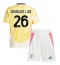 Juventus Douglas Luiz #26 Uit tenue voor kinderen 2024-25 Korte Mouwen (+ broek)