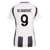 Juventus Dusan Vlahovic #9 Thuis tenue voor Dames 2024-25 Korte Mouwen