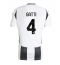 Juventus Federico Gatti #4 Thuis tenue 2024-25 Korte Mouwen