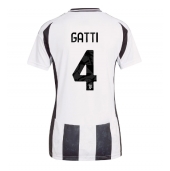 Juventus Federico Gatti #4 Thuis tenue voor Dames 2024-25 Korte Mouwen