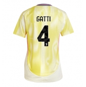 Juventus Federico Gatti #4 Uit tenue voor Dames 2024-25 Korte Mouwen