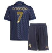 Juventus Francisco Conceicao #7 Derde tenue voor kinderen 2024-25 Korte Mouwen (+ broek)