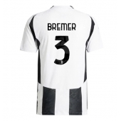 Juventus Gleison Bremer #3 Thuis tenue 2024-25 Korte Mouwen