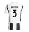 Juventus Gleison Bremer #3 Thuis tenue 2024-25 Korte Mouwen