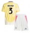 Juventus Gleison Bremer #3 Uit tenue voor kinderen 2024-25 Korte Mouwen (+ broek)