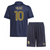 Juventus Kenan Yildiz #10 Derde tenue voor kinderen 2024-25 Korte Mouwen (+ broek)