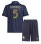 Juventus Manuel Locatelli #5 Derde tenue voor kinderen 2024-25 Korte Mouwen (+ broek)