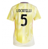 Juventus Manuel Locatelli #5 Uit tenue voor Dames 2024-25 Korte Mouwen