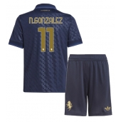 Juventus Nicolas Gonzalez #11 Derde tenue voor kinderen 2024-25 Korte Mouwen (+ broek)