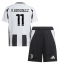 Juventus Nicolas Gonzalez #11 Thuis tenue voor kinderen 2024-25 Korte Mouwen (+ broek)