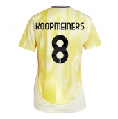 Juventus Teun Koopmeiners #8 Uit tenue voor Dames 2024-25 Korte Mouwen