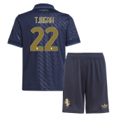 Juventus Timothy Weah #22 Derde tenue voor kinderen 2024-25 Korte Mouwen (+ broek)