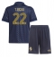 Juventus Timothy Weah #22 Derde tenue voor kinderen 2024-25 Korte Mouwen (+ broek)