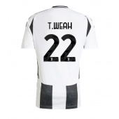 Juventus Timothy Weah #22 Thuis tenue 2024-25 Korte Mouwen