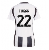 Juventus Timothy Weah #22 Thuis tenue voor Dames 2024-25 Korte Mouwen