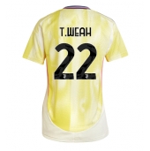 Juventus Timothy Weah #22 Uit tenue voor Dames 2024-25 Korte Mouwen