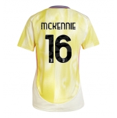 Juventus Weston McKennie #16 Uit tenue voor Dames 2024-25 Korte Mouwen