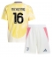 Juventus Weston McKennie #16 Uit tenue voor kinderen 2024-25 Korte Mouwen (+ broek)