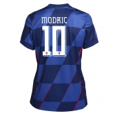 Kroatië Luka Modric #10 Uit tenue voor Dames EK 2024 Korte Mouwen