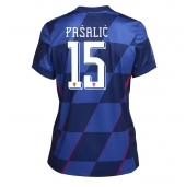 Kroatië Mario Pasalic #15 Uit tenue voor Dames EK 2024 Korte Mouwen