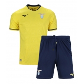 Lazio Uit tenue voor kinderen 2024-25 Korte Mouwen (+ broek)