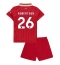 Liverpool Andrew Robertson #26 Thuis tenue voor kinderen 2024-25 Korte Mouwen (+ broek)