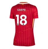 Liverpool Cody Gakpo #18 Thuis tenue voor Dames 2024-25 Korte Mouwen