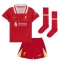 Liverpool Cody Gakpo #18 Thuis tenue voor kinderen 2024-25 Korte Mouwen (+ broek)