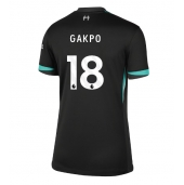 Liverpool Cody Gakpo #18 Uit tenue voor Dames 2024-25 Korte Mouwen