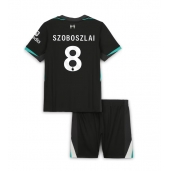 Liverpool Dominik Szoboszlai #8 Uit tenue voor kinderen 2024-25 Korte Mouwen (+ broek)