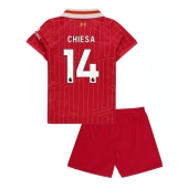 Liverpool Federico Chiesa #14 Thuis tenue voor kinderen 2024-25 Korte Mouwen (+ broek)