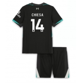 Liverpool Federico Chiesa #14 Uit tenue voor kinderen 2024-25 Korte Mouwen (+ broek)