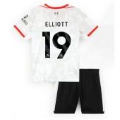 Liverpool Harvey Elliott #19 Derde tenue voor kinderen 2024-25 Korte Mouwen (+ broek)