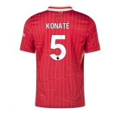 Liverpool Ibrahima Konate #5 Thuis tenue 2024-25 Korte Mouwen