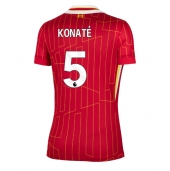 Liverpool Ibrahima Konate #5 Thuis tenue voor Dames 2024-25 Korte Mouwen