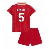 Liverpool Ibrahima Konate #5 Thuis tenue voor kinderen 2024-25 Korte Mouwen (+ broek)