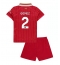 Liverpool Joe Gomez #2 Thuis tenue voor kinderen 2024-25 Korte Mouwen (+ broek)