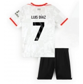 Liverpool Luis Diaz #7 Derde tenue voor kinderen 2024-25 Korte Mouwen (+ broek)