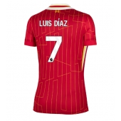 Liverpool Luis Diaz #7 Thuis tenue voor Dames 2024-25 Korte Mouwen