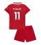 Liverpool Mohamed Salah #11 Thuis tenue voor kinderen 2024-25 Korte Mouwen (+ broek)