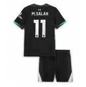 Liverpool Mohamed Salah #11 Uit tenue voor kinderen 2024-25 Korte Mouwen (+ broek)