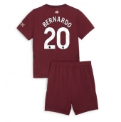 Manchester City Bernardo Silva #20 Derde tenue voor kinderen 2024-25 Korte Mouwen (+ broek)