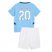 Manchester City Bernardo Silva #20 Thuis tenue voor kinderen 2024-25 Korte Mouwen (+ broek)