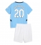 Manchester City Bernardo Silva #20 Thuis tenue voor kinderen 2024-25 Korte Mouwen (+ broek)