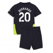 Manchester City Bernardo Silva #20 Uit tenue voor kinderen 2024-25 Korte Mouwen (+ broek)