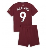 Manchester City Erling Haaland #9 Derde tenue voor kinderen 2024-25 Korte Mouwen (+ broek)