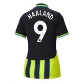 Manchester City Erling Haaland #9 Uit tenue voor Dames 2024-25 Korte Mouwen