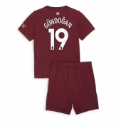 Manchester City Ilkay Gundogan #19 Derde tenue voor kinderen 2024-25 Korte Mouwen (+ broek)