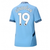 Manchester City Ilkay Gundogan #19 Thuis tenue voor Dames 2024-25 Korte Mouwen